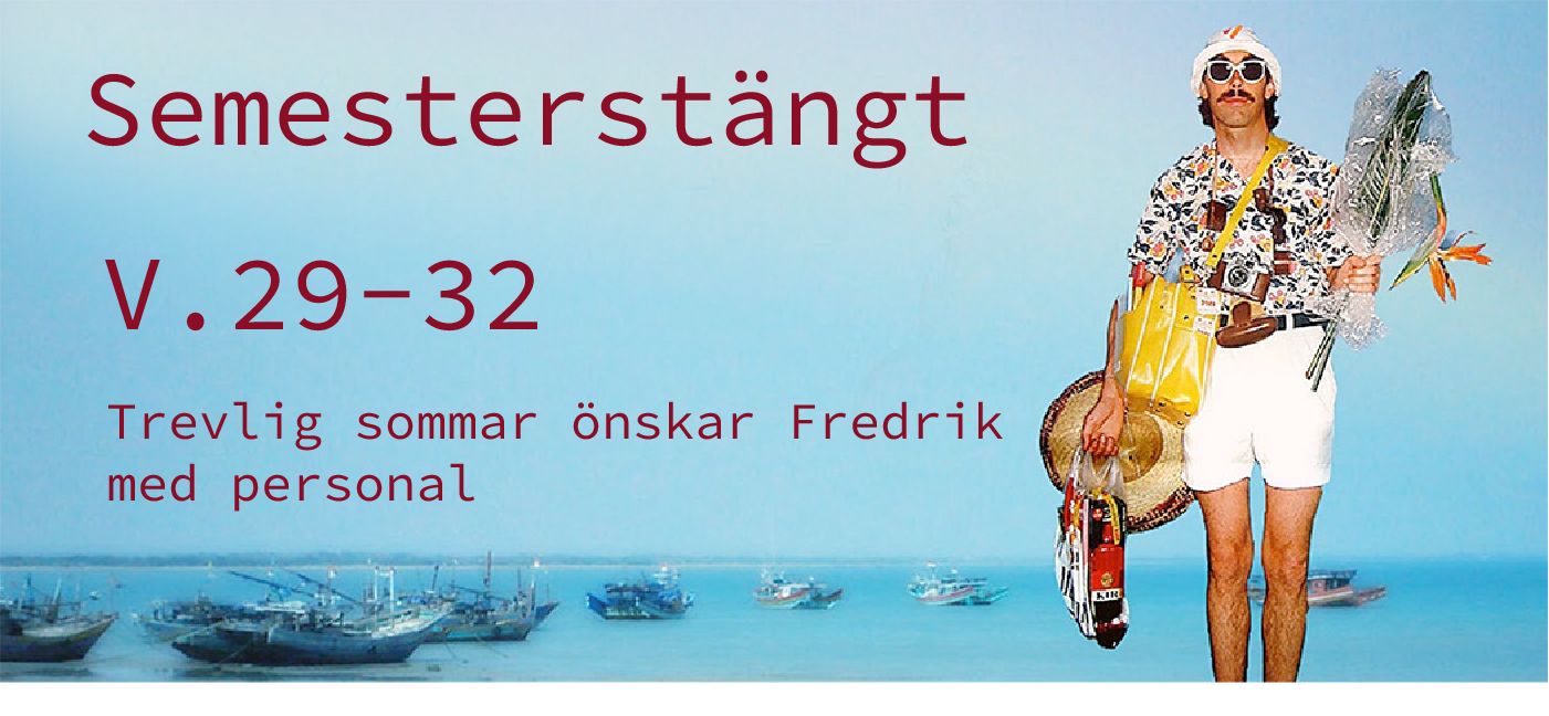 Semester stängd 24
